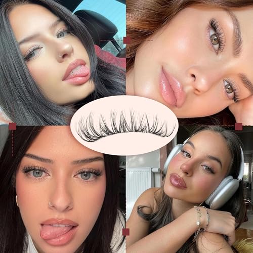 E01 Fluffy Spider Lash Clusters DD Curl Natural Eyelash Extensions - Only Lash Variation