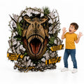 Dinosaur Cardboard Cutout for Trunk or Treat Halloween Decorations