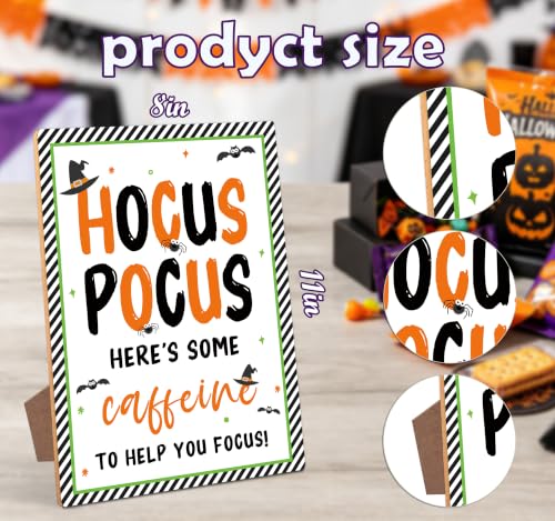 Hocus Pocus Wooden Table Sign for Halloween Party Decorations - 25 Variation