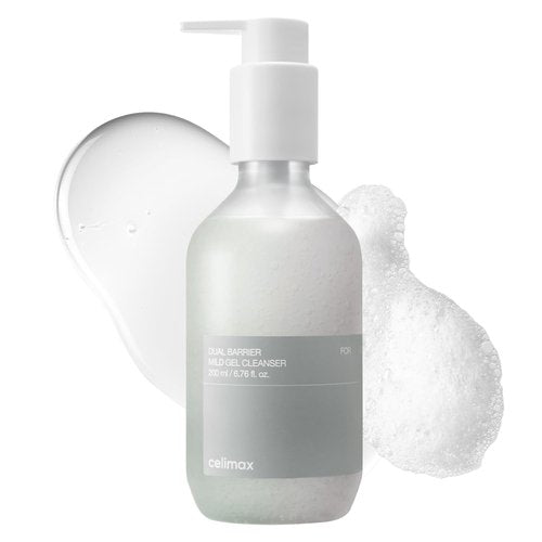 Celimax Dual Barrier Mild Gel Cleanser - Hydrating & Soothing Face Wash with Ceramide, 200ml