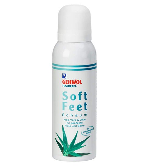 GEHWOL Soft Feet Foam - Moisturizing Foot Care Treatment | 4.4 Ounce Size