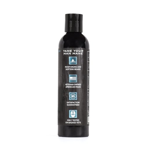 Badass Beard Care Beard Conditioner For Men - THE OUTLAW, 8oz - Made of Natural Ingredients for A Healthy, Soft, & Itch Free Beard and Mustache