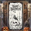 Halloween Door Cover Skeleton Banner for Party Decor 0.9 x 1.8 m