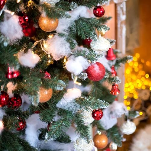 Artificial Snow for Christmas Decor 17.6 Oz Fluffy Indoor Winter Snow Blanket