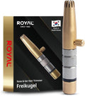Royal Premium Nose Hair Trimmer for Men - Manual, Waterproof, Painless Brass & Stainless Steel ET-32
