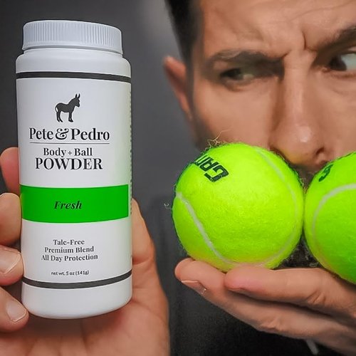 Pete & Pedro Body Powder - Talc-Free Deodorant for Men, Fresh Scent, 4.4 oz | Sweat Absorbing & Odor Blocking
