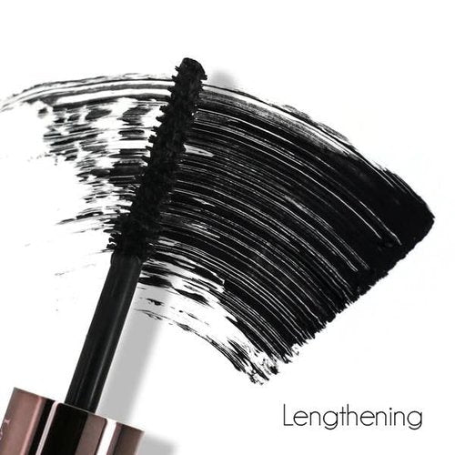 Girlactik Lash Play Duo Mascara - Lengthening & Detailing Dual-Wand Formula for Defined Lashes - Vegan, Cruelty-Free (Mink Black)