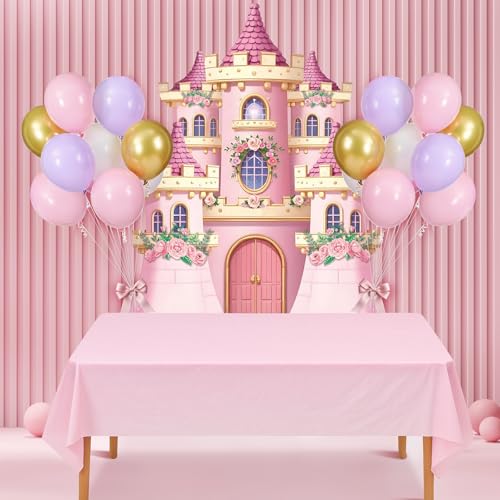 Panelee Princess Castle Trunk or Treat Car Decorations Kit - Classic