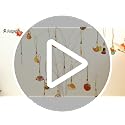AUGSUN Fall Tree Ornaments Set - Mini Autumn Decorations for Small Tree, 36 pcs, Fall Style