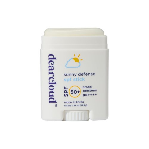 dearcloud Sunny Defense Sunscreen Stick SPF 50+ PA++++ – Korean Sunscreen for Face & Travel Size (.68 oz)