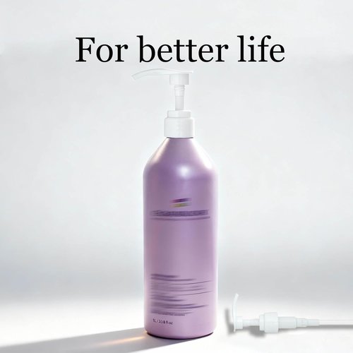 Pureology Shampoo & Conditioner Pump Dispenser - 2 Pumps, 1L/33.8 oz., White