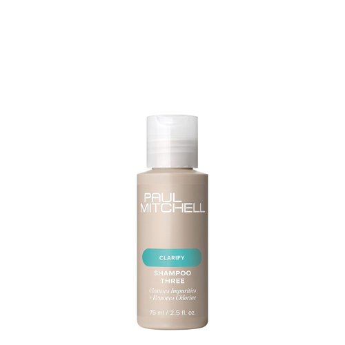Paul Mitchell Shampoo Three - Clarifying Shampoo That Removes Chlorine & Impurities | For All Hair Types