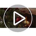 9-Piece Burgundy Glass Christmas Ornaments Set - 3.15 Inch Holiday Tree Decorations