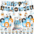 Halloween Ghost Party Decorations Set | 51-Piece Ghosts, Banner, Balloons & Cake Toppers
