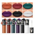 Halloween Lip Set - 6 Bold Matte Liquid Lipsticks Waterproof Lasting