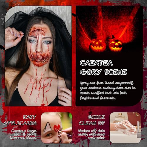 Fake Blood Spray for Halloween & Special Effects Makeup 15ml