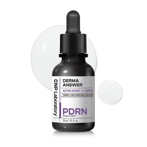 CNP PDRN Active Boost Face Serum - Salmon DNA Serum for Face, Smoothing Fine Lines & Wrinkle, Rejuvenating & Firming Skin, Anti-aging Booster with Collagen, Korean Skin Care, 1.01 fl. oz. (30ml)
