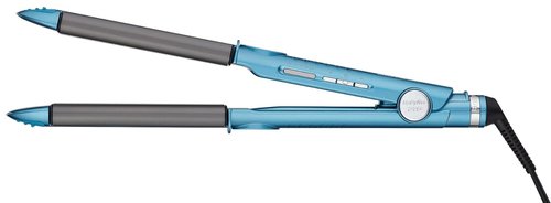 BaBylissPRO Nano Titanium Flat Iron - 1" Curved Styler for Professional Results on All Hair Types