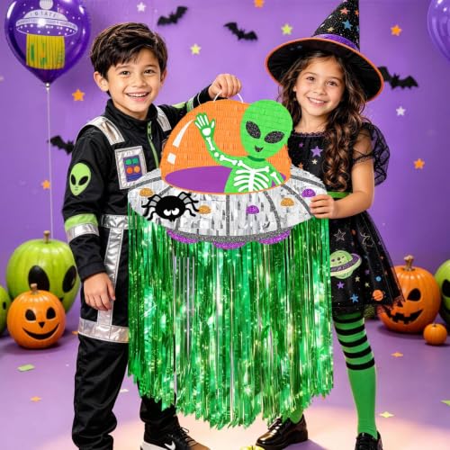 Halloween Alien Piñata - Space Party Game Decorations for Kids - Variation of THIS listing