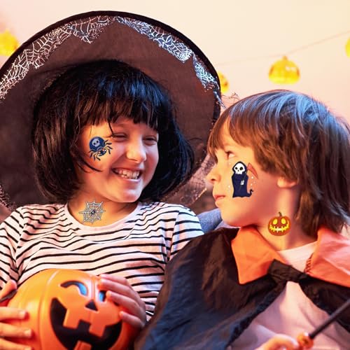 Winthrop 240 Pcs Halloween Temporary Tattoos for Kids - Trick or Treat
