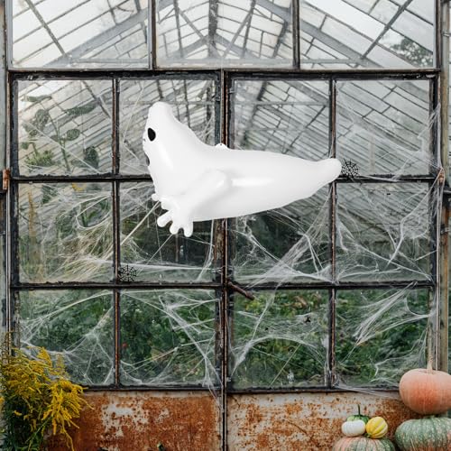 Inflatable Ghost Decoration for Halloween Yard & Indoor Outdoor Decor 27.5 Inch