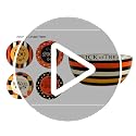 Halloween 8.75 Inch Salad & Dessert Plate Set - Medium, 4 Pack