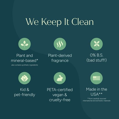 Puracy All-Purpose Cleaner Spray - Plant-Powered Multi-Surface Solution | Green Tea & Lime, 16 fl oz