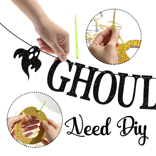 Halloween Ghost Bachelorette Party Banner - Ghouls Night Out Decoration