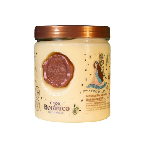 Origen Botanico Mascarilla bomba capilar origen botanico x 400mL (1 Pack) Botanical Origin Mask sos, Bomba capilar Ritual botanico Mask Botanica