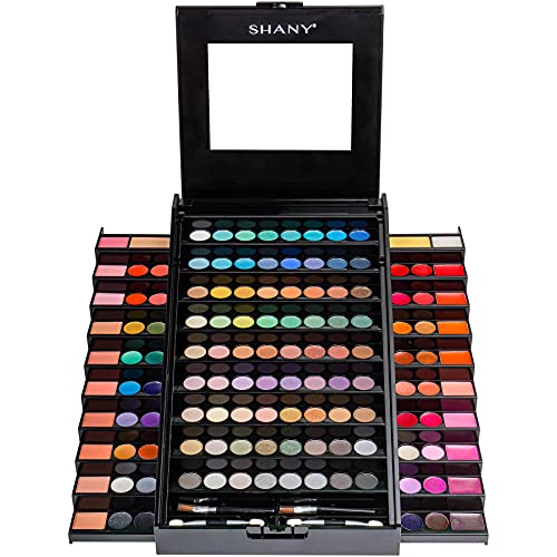 All-in-One Makeup Set with 72 Eyeshadows & 28 Lip Colors - Elevated Essentials - Variation of THIS listing