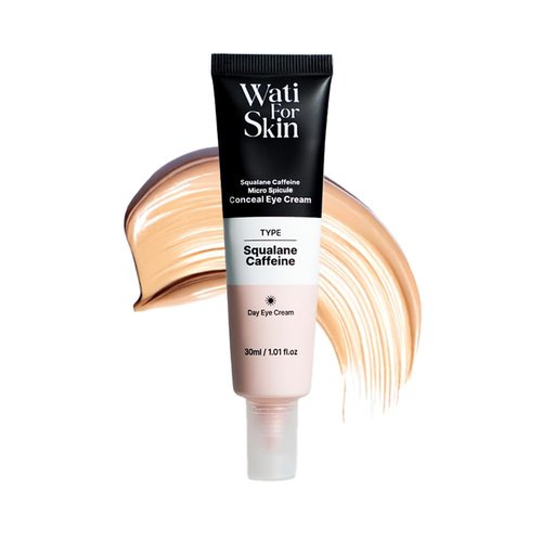 Regine Switzerland Squalane Caffeine Eye Cream - Firming & Depuffing Treatment for Under-Eyes, 30ml