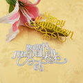 Halloween Words Die Cuts for Card Making - Happy Halloween Variation