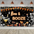Halloween Funny Boo Banner Backdrop Decoration - 110x185cm Party Photo Prop