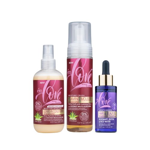 Moisture Crush Leave-In Conditioner - Coconut Milk & Aloe Vera for Deep Hydration | Detangles & Reduces Frizz