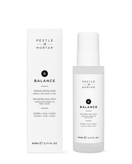 Pestle & Mortar Balance Ultra-Fine Face Mist - Hydrating Facial Spray with Deep Sea Magnesium | 2.71 Fl Oz
