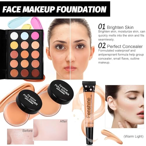 All In One Makeup Kit for Women - Type C | Complete Gift Set for Beginners