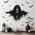 Halloween Ghost Wall Stickers Set - Spooky Haunted House Decor for Party & Home