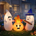 5 Ft Halloween Inflatable Ghosts Yard Decorations Outdoor Spooky Halloween Decor