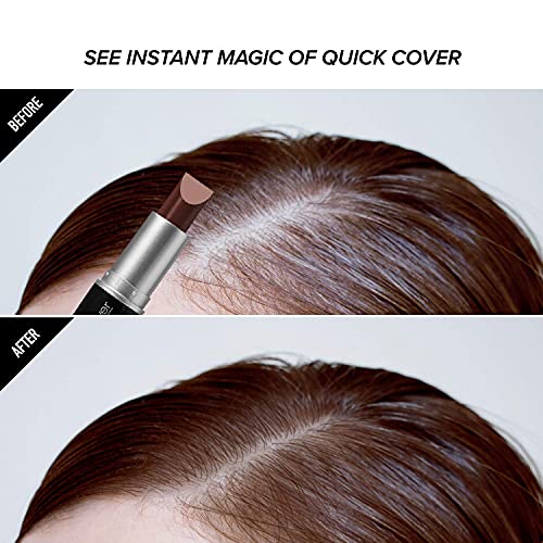 Brown Root Concealer Stick for Gray Hair & Beard - Water-Resistant, Easy Application, Long-Lasting - 1 Pack