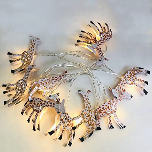 3m Giraffe LED String Lights Fairy Decorative Lights for Kids Room & Outdoors - Variation of Giraffe