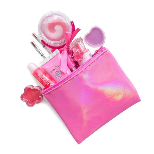 M&U MAKE YOU UP Lip Gloss Set - 11-Piece Ice Cream & Lollipop Shaped Lip Care Collection for Girls