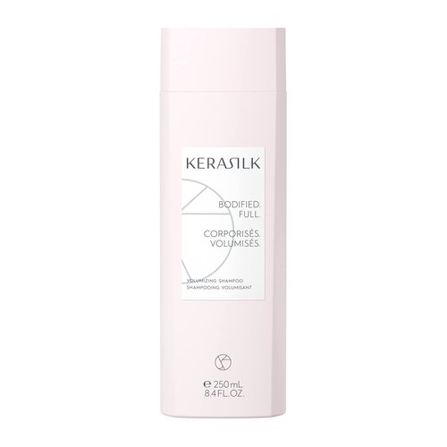 KERASILK Volumizing Shampoo | Provides Weightless Hydration | Enhances Volume | For Fine, Limp, Flat Hair | 250 ml