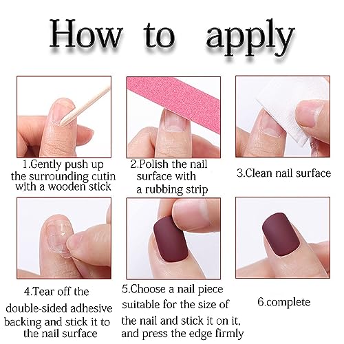 Solid Black Short Almond Press On Nails - Minimalist Reusable Fake Nails for Women