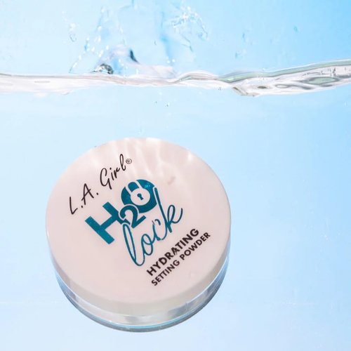 L.A. Girl H2O Lock Hydrating Setting Powder - Long-Lasting, Lightweight Formula | 0.35 oz