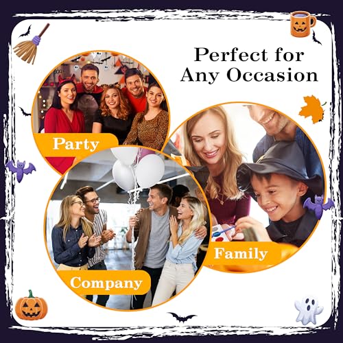 Halloween Pumpkin Scratch Off Cards Pack - Spooky Party Game for Kids & Adults