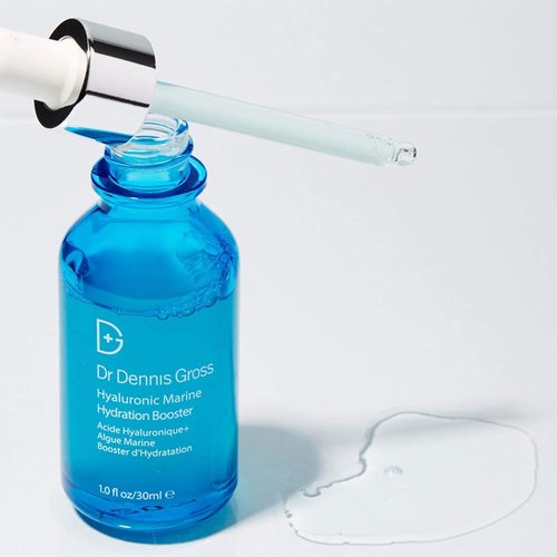 Dr. Dennis Gross Hyaluronic Marine™ Hydration Booster - Intense Moisture for Dehydrated Skin, 1 fl oz