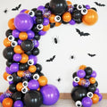Balloon Arch Kit 140pcs for Birthday Halloween Party Decor Latex Balloons