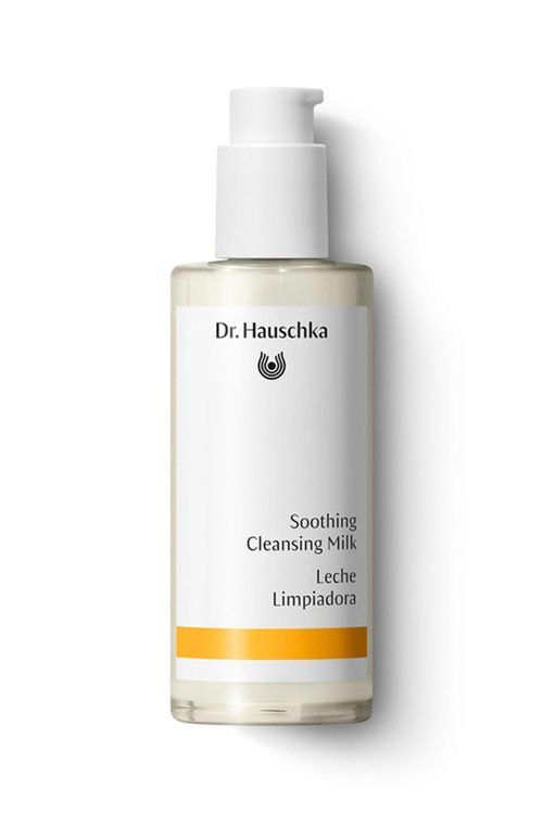 Dr. Hauschka Soothing Cleansing Milk - pH Balanced Facial Cleanser & Makeup Remover for Sensitive Skin, 4.9 Fl Oz