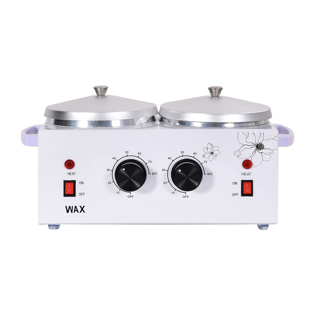 WAOYPGZ Waxing Kit Portable Wax Warmer Machine (double pots)