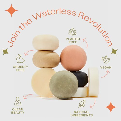 B.O.B BARS OVER BOTTLES Moisturizing Conditioner Bar - Vegan, Sulfate-Free, Eco-Friendly | 6.7oz for Oily Hair